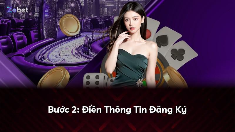 Bước 2: Điền Thông Tin Đăng Ký