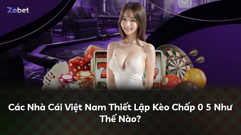 Các Nhà Cái Việt Nam Thiết Lập Kèo Chấp 0 5 Như Thế Nào?