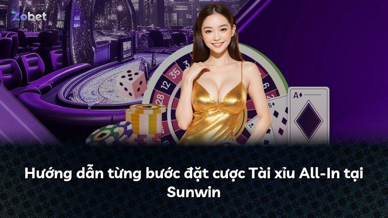 Hướng dẫn từng bước đặt cược Tài xỉu All-In tại Sunwin