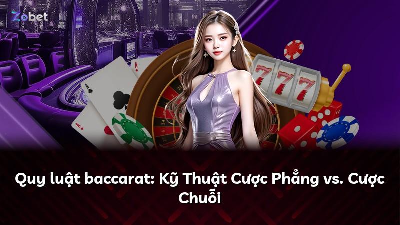 Quy luật baccarat: Kỹ Thuật Cược Phẳng vs. Cược Chuỗi