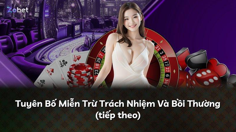 Tuyên Bố Miễn Trừ Trách Nhiệm Và Bồi Thường (tiếp theo)